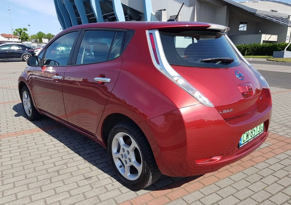 Nissan Leaf cena 38900 przebieg: 134408, rok produkcji 2015 z Włocławek małe 191